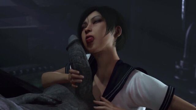 Ada and mr.x blowjob