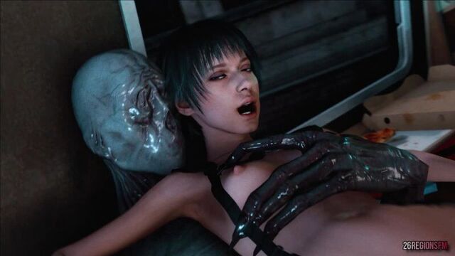 Lady vs freak 3d porn