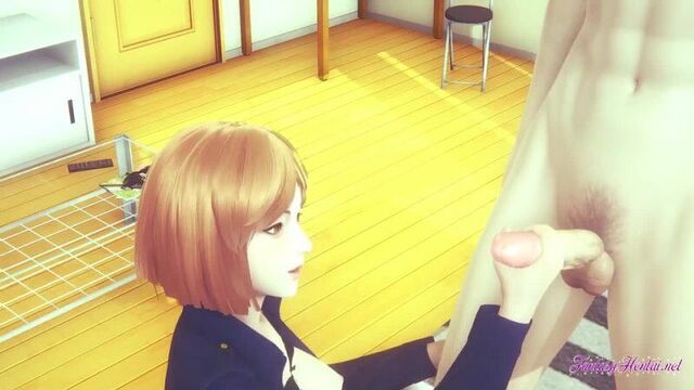 Nobara kugisaki - handjob; masturbation; small tits; riding; vaginal fucked; 3d sex porno hentai; [jujutsu kaisen]
