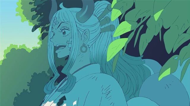 Yamato hear about luffys dream from ace - (one piece 1015)