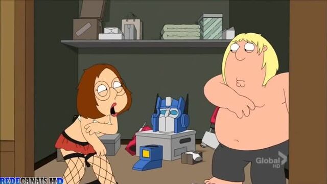 Family guy - cris e meg cometem incesto
