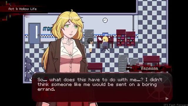 [fusionzgamer] glitchtrap takes over vanessas mind and brings her to his world... - fnaf aftereffect dx