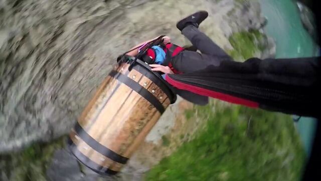 Extreme bungy jumping with cliff jump shenanigans! play on in new zealand!