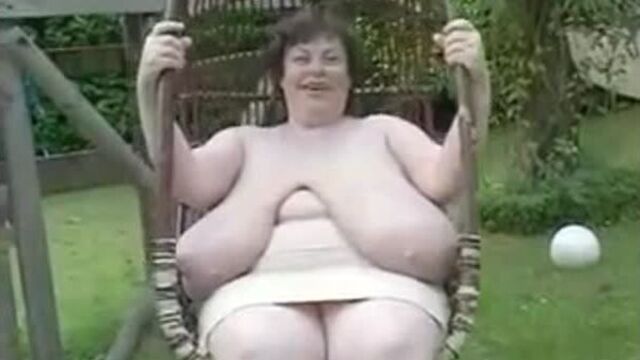 Karola's biggest white tits in the world