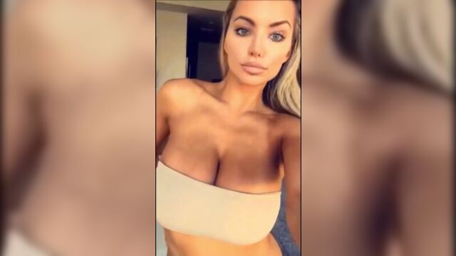 Lindsey pelas jerk off challenge