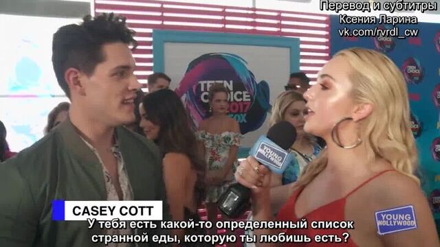 Riverdale cast gets weird with peyton list at tcas! [rus sub]