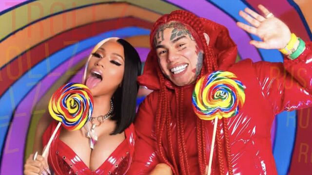6ix9ine - trollz (feat. nicki minaj) [rus]