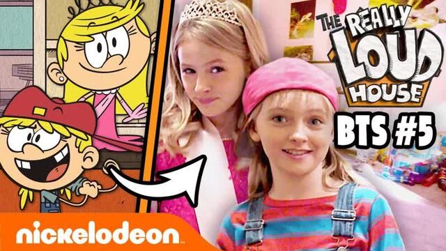 The really loud house behind the scenes ep.5 w⧸ lola lana loud, clyde mcbride more ｜ nickelodeon