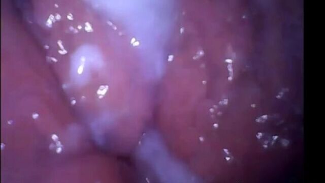 Russian teen ograsm with cam inside pussy / русская девочка кончает с камерой внутри киски