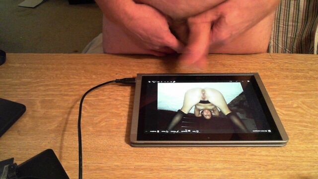 Spread for old mans cum