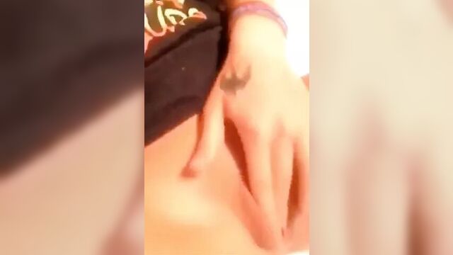 Toni storm aka toni rossall rubbing her pussy