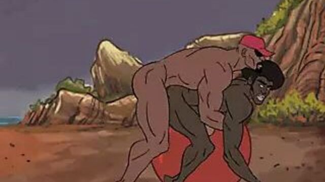 Black gay cartoon