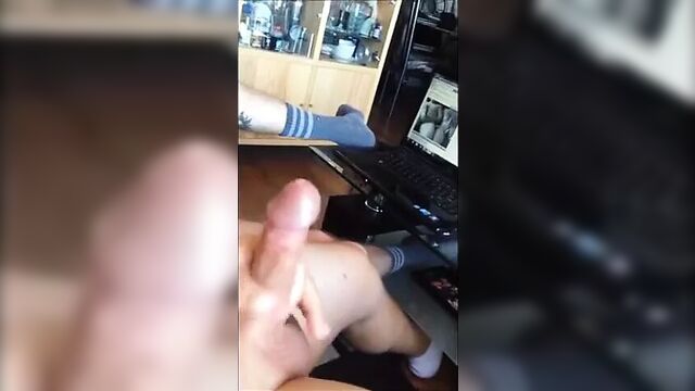 Circle jerk compilation - a lot of cocks and cum