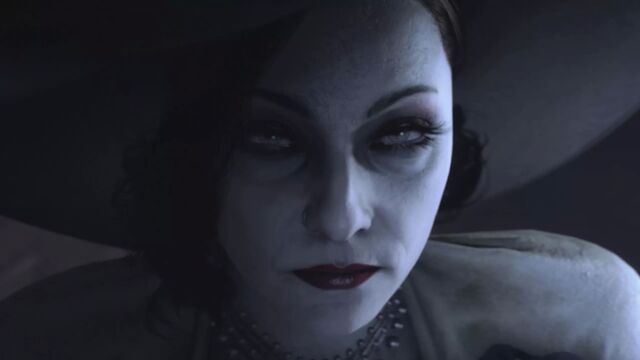 Lady dimitrescu blowjob (animation with sound)