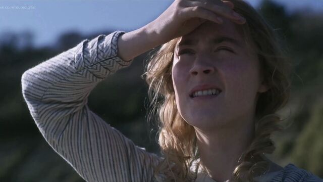 Kate winslet and saoirse ronan, ammonite, lesbian sex scenes scene