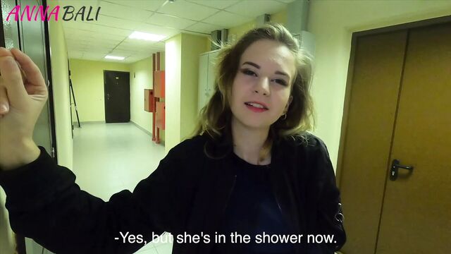 My girl caught me fucking her cute friend in stockings.