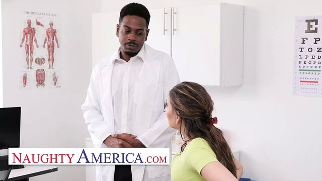 Sera ryder fantasizes about her chiropractor and his bbc helping her relax and unwind.