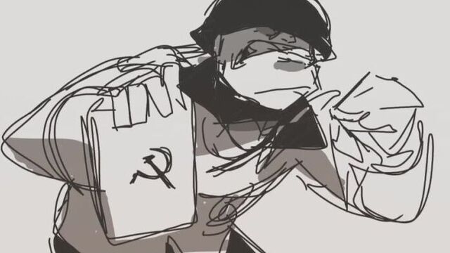 Солдат узнал, что пулемётчик - коммунист