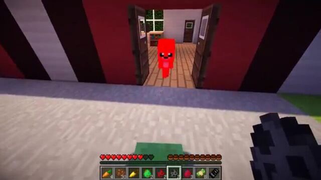 Желейный медведь валера против зомби в майнкарфт | жизнь валеры в minecraft испытания майнкрафт