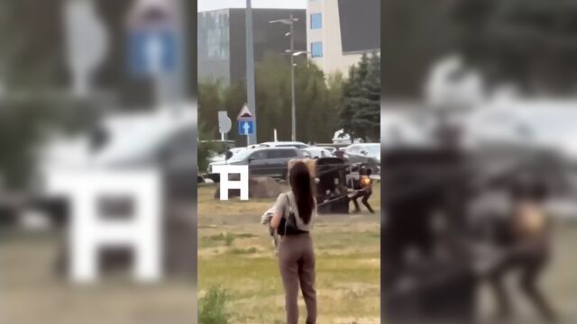 Воздушный шар упал вместе с людьми возле тк "керуен" в нур-султане "жертв и пострадавших нет.