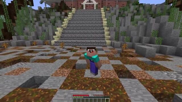 [dakplay] нуб против бабушка гренни в майнкрафт ! нубик нашел дом бабка granny minecraft мультик