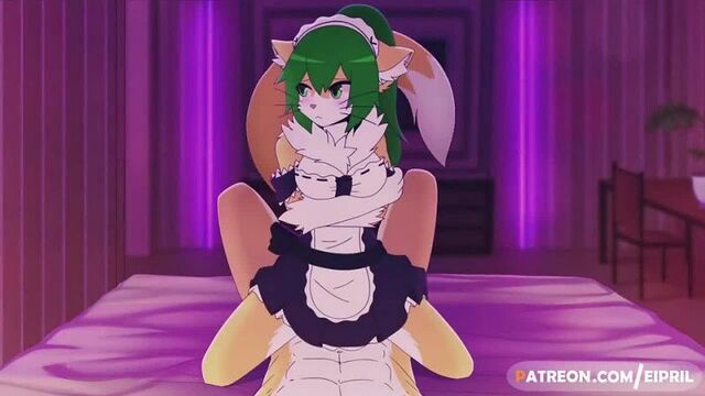 Фурри волки трахают мокрых кисок и кончают внутрь них ( порно комикс) хента.mp4