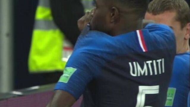 Победный гол самюэля умтити в полуфинале с бельгией