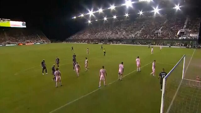 Голы «интер майами» - «барселона»