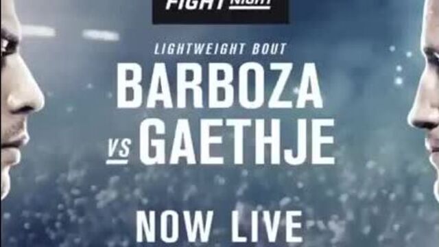 Эдсон барбоза vs. джастин гэтжи - нокаут