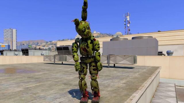 Fnaf спрингтрап танцует - springtrap dancinng