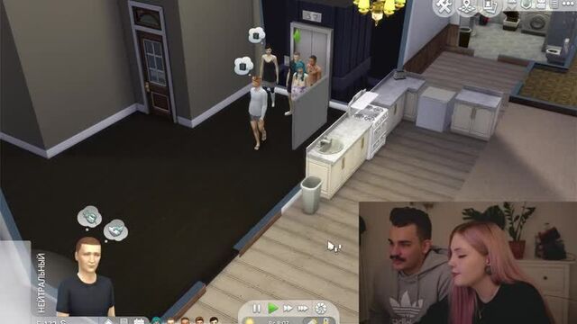 [дарья каплан] играем с юликом в sims 4 с модами.