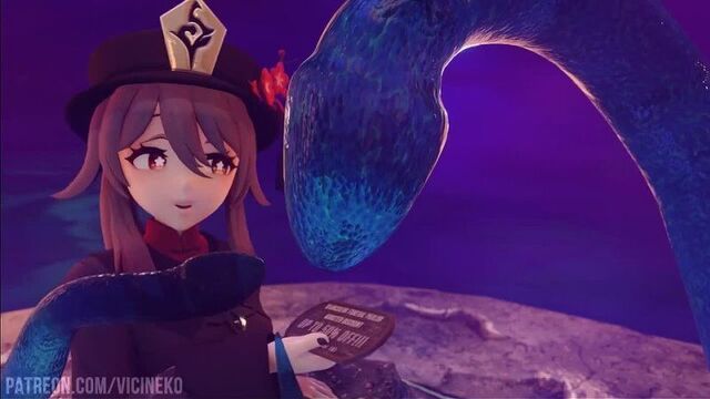 Hu tao x slime | 18+