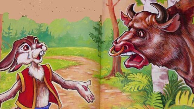 Аудиосказка лиса, заяц и петух