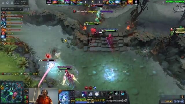 [лучшее с папичем] папич поставил на винстрайк? папич комментирует winstrike vs og 1 игра!