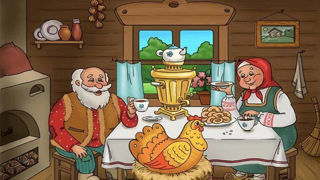 Мультфильмы для малышей - курочка ряба