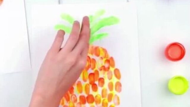 Рисунок "ананас" @rucami