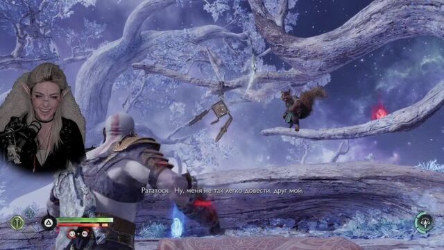 God of war ragnarök | кратос и рататоск