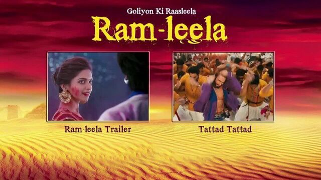 "nagada "- песня из фильма "рам лила"- ранвир сингх, дипика подуконе