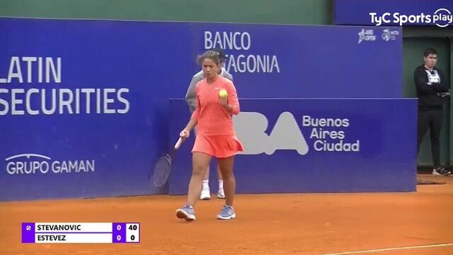 Теннис: наталия стефанович - жозефина эстевес