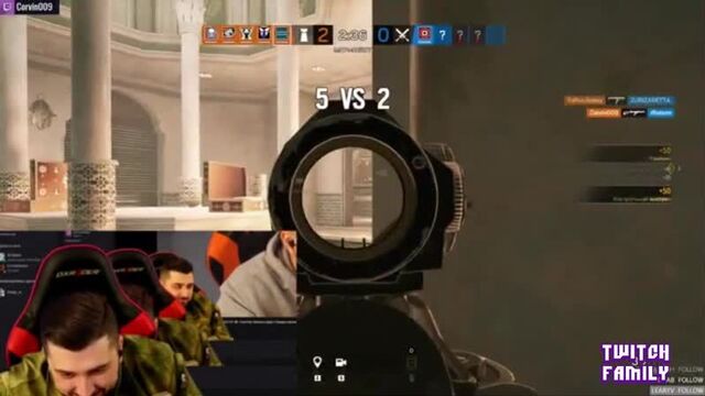 Попався. twitch