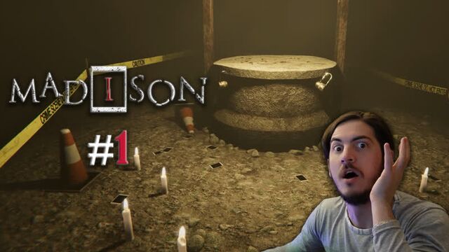 Открыл колодец в ад. прохождение игры madison. часть 1.