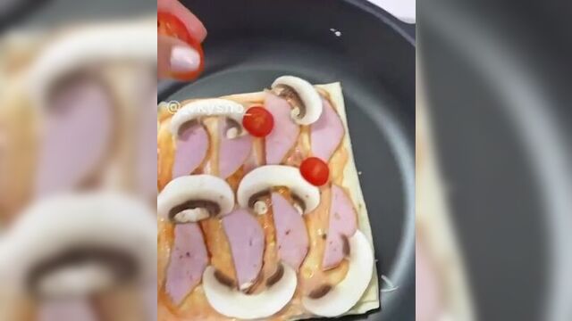 Рецепт быстрой пиццы