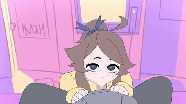 Cute cartoon blowjob by fangdangler