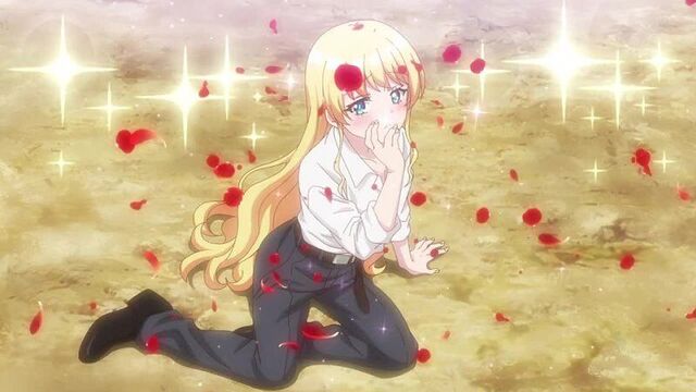 «fantasy bishoujo juniku ojisan to» (фантастический мир с обращенным в красавицу мужчиной и...)