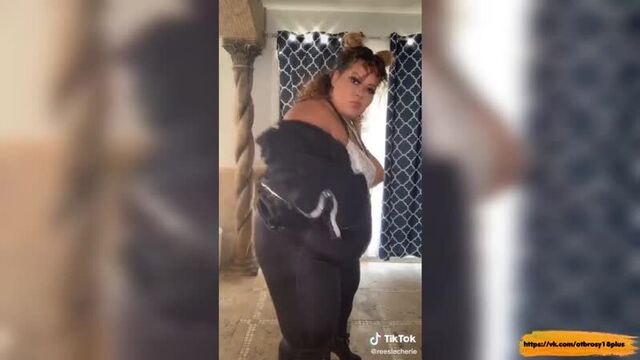 Кринж тик-ток - жирная мамочка