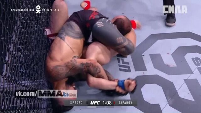 Кимура против прохода у сетки. тайсон педро - сафарбек сафаров