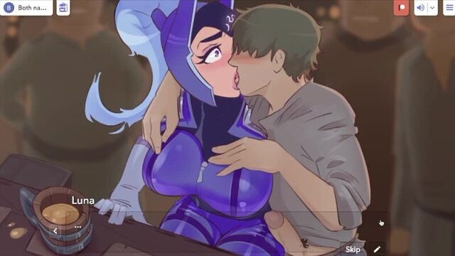 Luna - nsfw; group sex; orgasm; 3d sex porno hentai; (eng sub) (by @titdang) [dota 2]