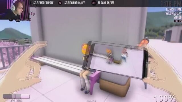 Похотливый телефон ! : yandere simulator