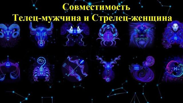 Совместимость телец-мужчина и стрелец-женщина