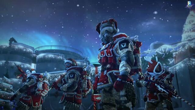 Визуалайзер новый год в игре варфейс - живые обои для wallpaper engine